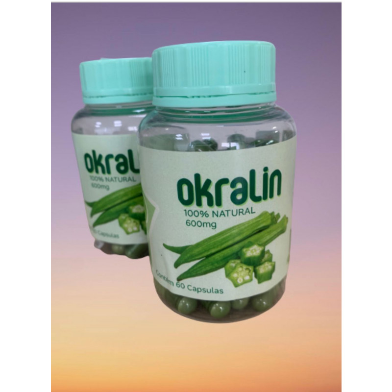 Okralin 600mg 30 doses - Controle da absorção de gordura